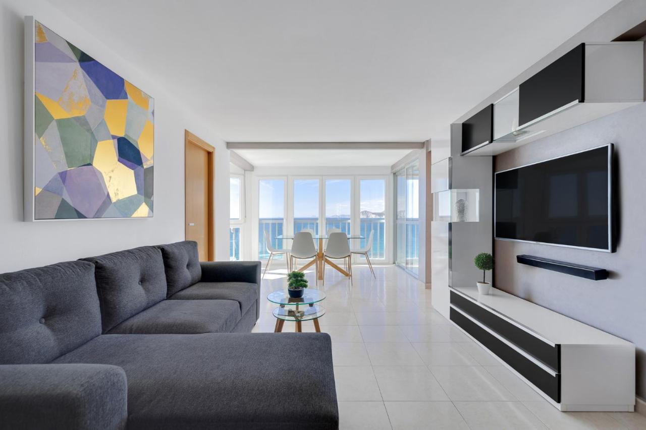 Levante Sunset Front Line Apartment Almadraba 貝尼多姆 外观 照片