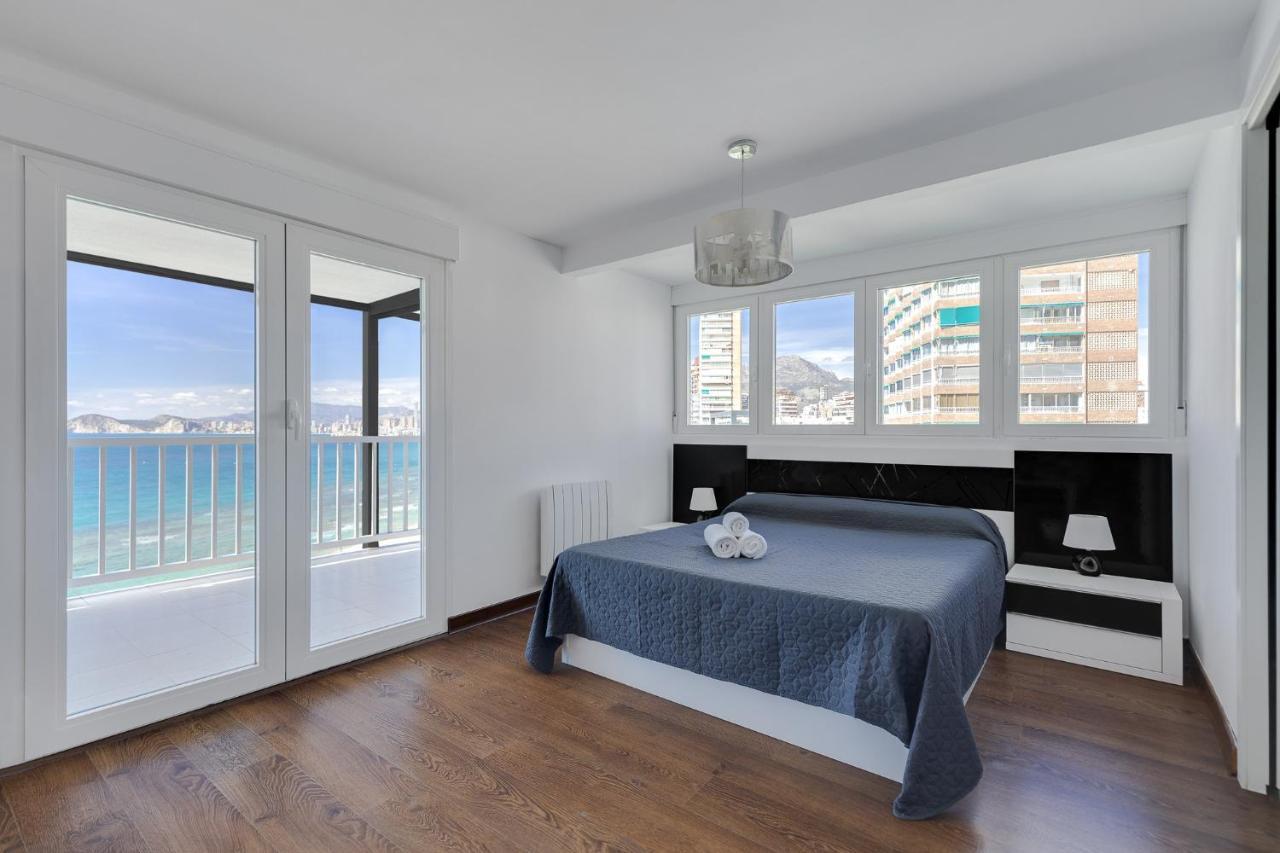 Levante Sunset Front Line Apartment Almadraba 貝尼多姆 外观 照片