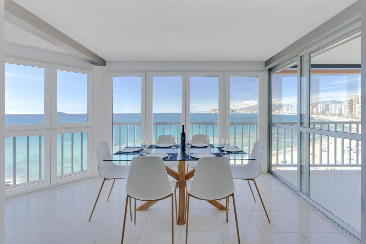Levante Sunset Front Line Apartment Almadraba 貝尼多姆 外观 照片