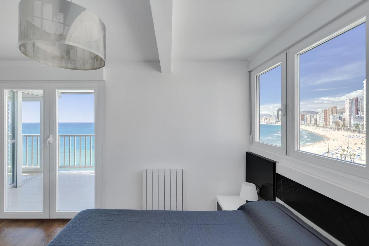 Levante Sunset Front Line Apartment Almadraba 貝尼多姆 外观 照片