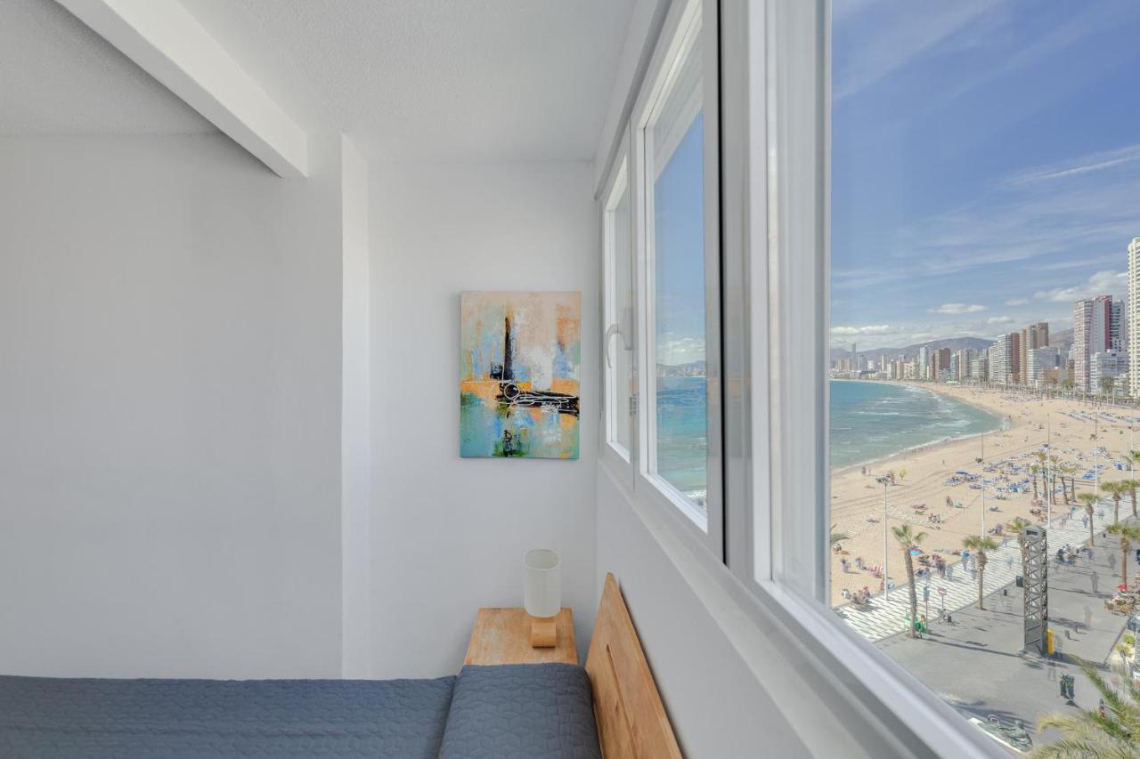 Levante Sunset Front Line Apartment Almadraba 貝尼多姆 外观 照片