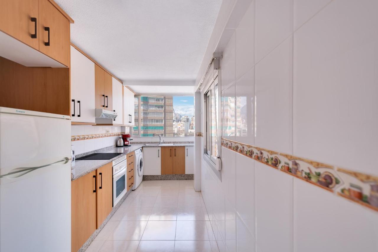 Levante Sunset Front Line Apartment Almadraba 貝尼多姆 外观 照片